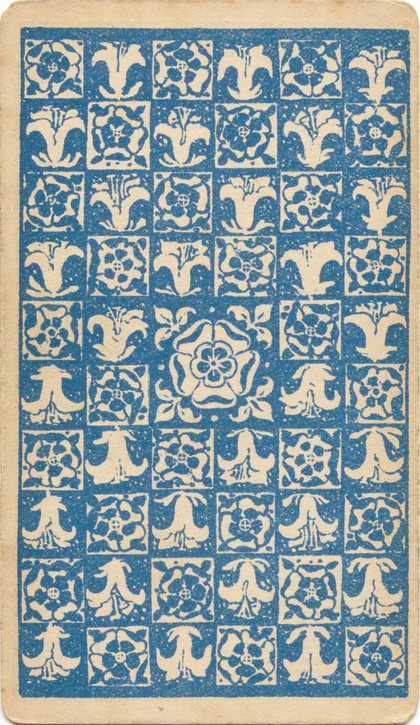 Spatele unei cărți de Tarot