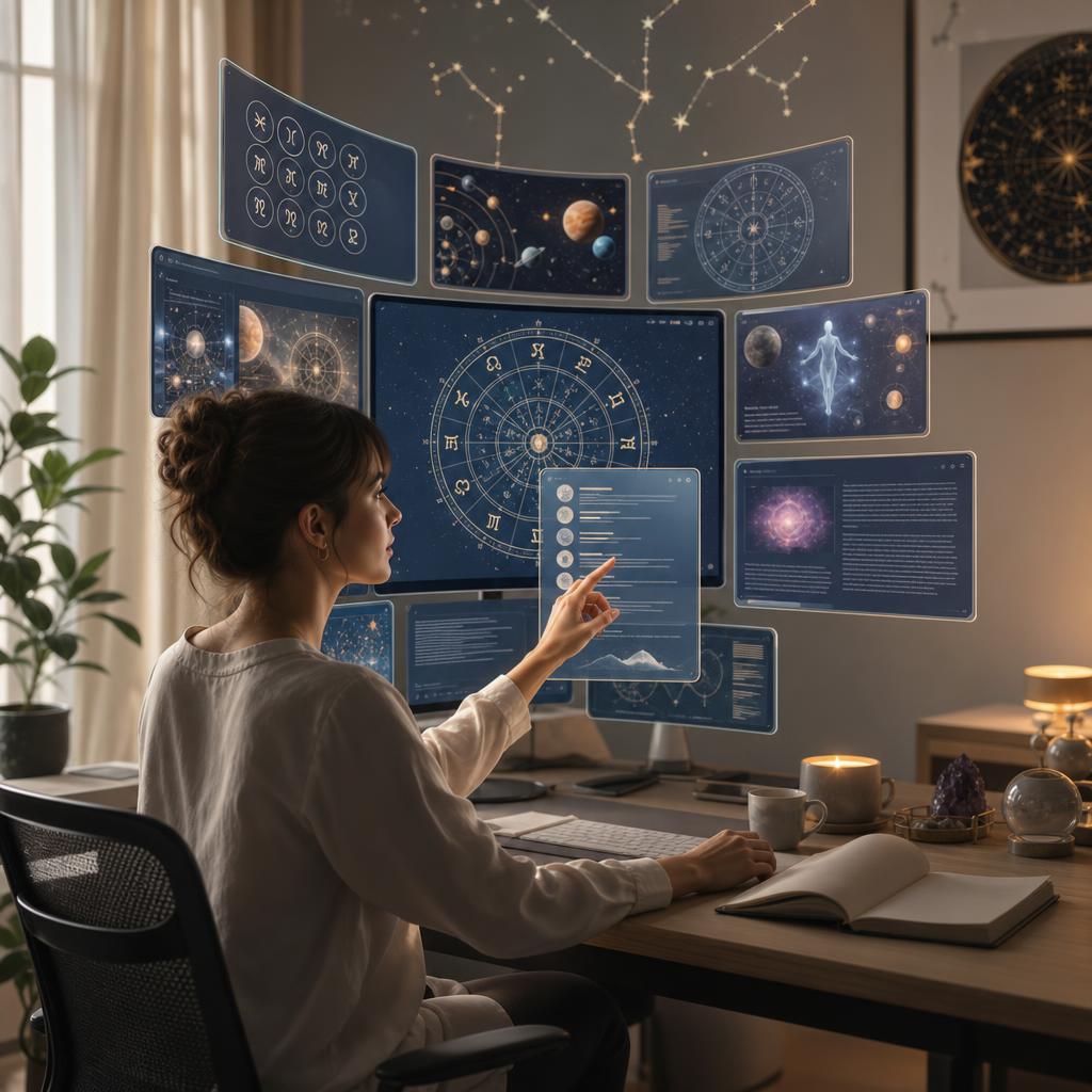 Astrologia online: cum alegi informații utile dintre multele surse