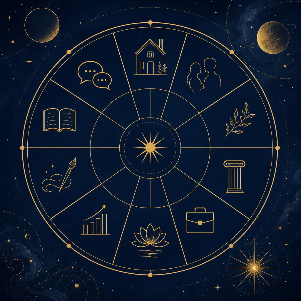Casele astrologice explicate simplu: ce întrebări încearcă să răspundă