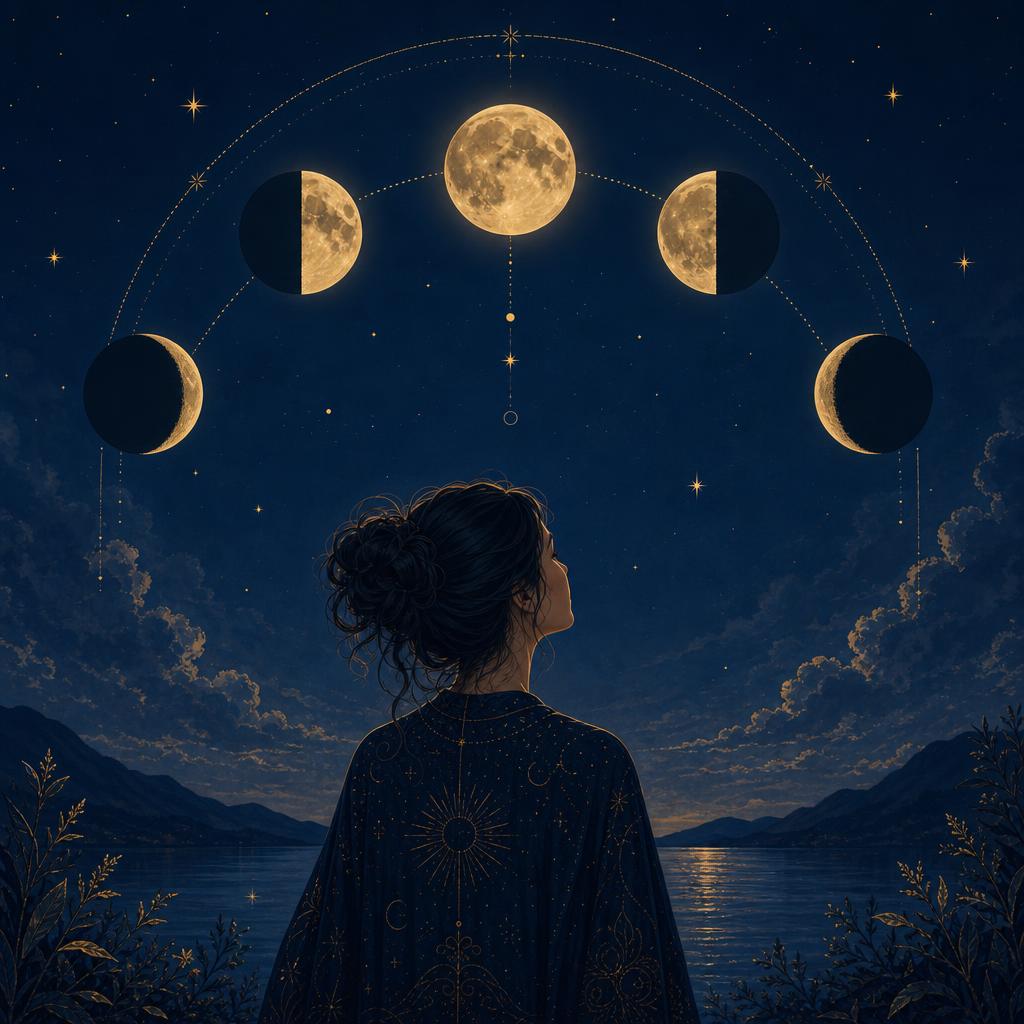 Fazele Lunii în astrologie: sensuri, ritmuri și limite